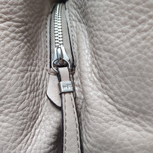 Coach Phoebe Beige Pebbled Leather 3 Compartments Shoulder Bag - Picture 6 of 16